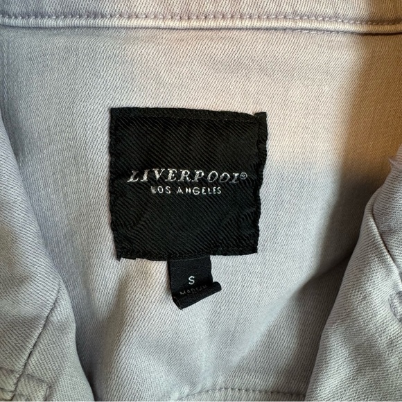 Liverpool Women's Soft Purple Denim Jacket | New with Tags - Picture 2 of 12